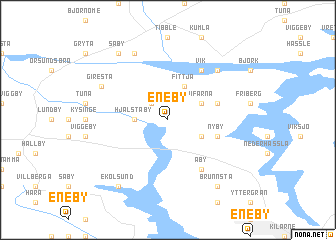 map of Eneby