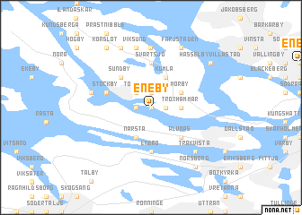 map of Eneby