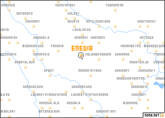 map of Enedia