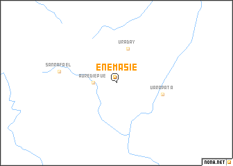 map of Enemasie