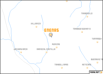 map of Eneñas