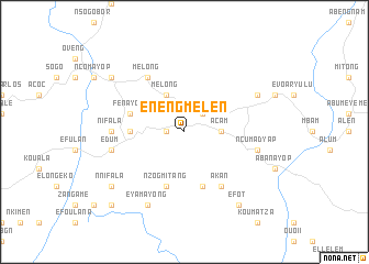 map of Eñengmelen