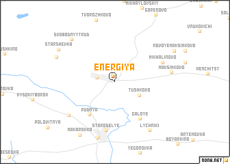 map of Energiya