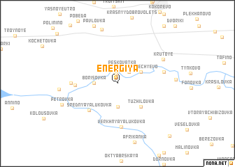 map of Energiya