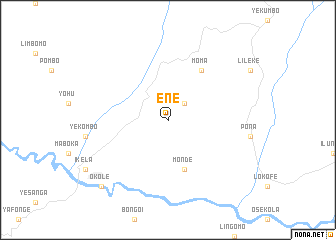 map of Ene