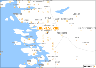 map of Engalseröd