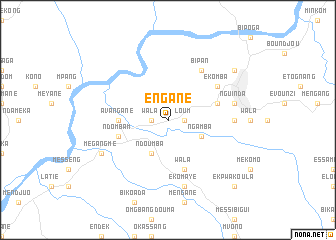 map of Engane