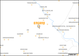 map of Engano