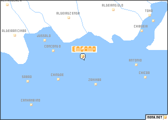 map of Engano