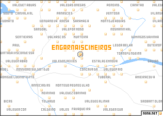 map of Engarnais Cimeiros
