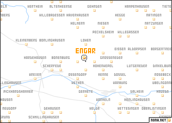 map of Engar