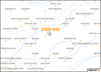 map of Engayrac