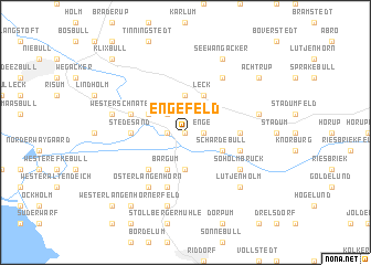 map of Engefeld