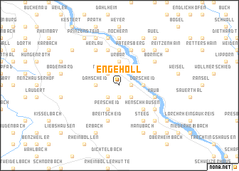 map of Engehöll