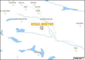 map of Engelbråtån