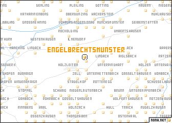 map of Engelbrechtsmünster