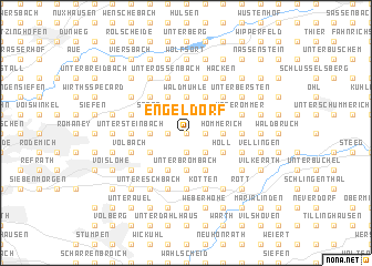 map of Engeldorf