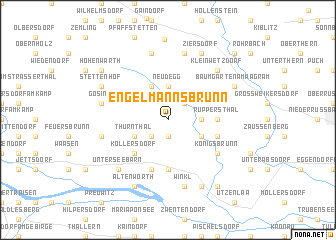 map of Engelmannsbrunn