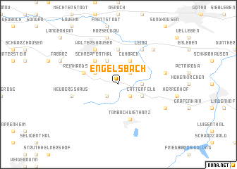 map of Engelsbach