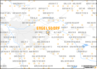 map of Engelsdorf