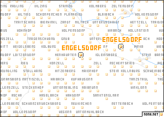 map of Engelsdorf