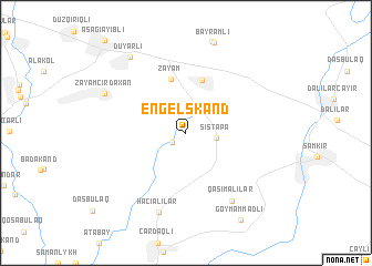 map of Engelskǝnd