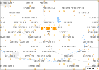 map of Engenau