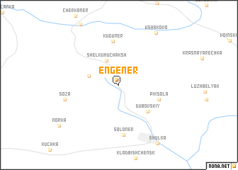 map of Engener