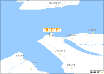 map of Engenes