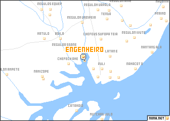 map of Engenheiro