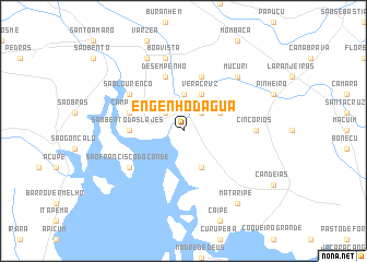 map of Engenho dʼÁgua