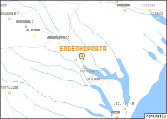 map of Engenho Prata