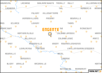 map of Engente