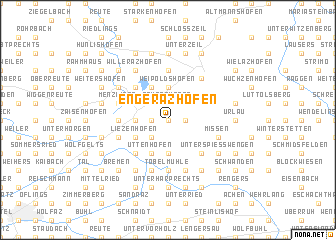 map of Engerazhofen