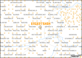 map of Engertsham