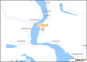 map of Enger