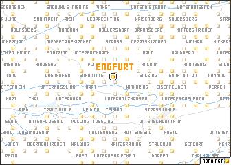 map of Engfurt