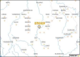 map of Engiep