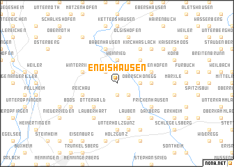 map of Engishausen