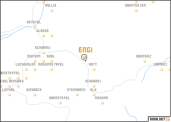 map of Engi