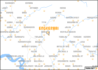 map of Engkerbai