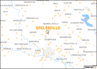 map of Englesville