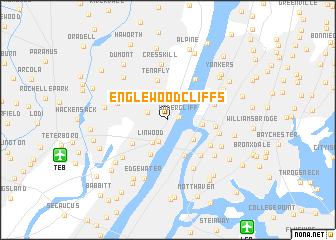 Englewood Cliffs Nj Map Englewood Cliffs (United States - Usa) Map - Nona.net