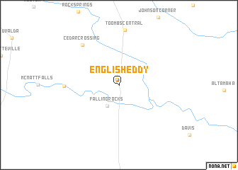 map of English Eddy