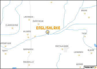 map of English Lake