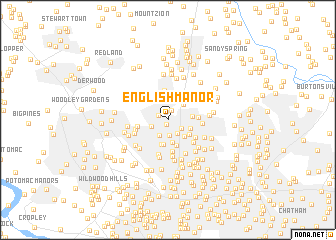 map of English Manor