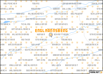 map of Englmannsberg