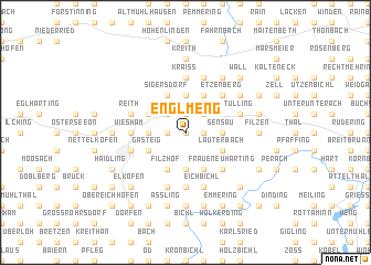 map of Englmeng