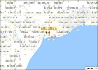 map of Engombe