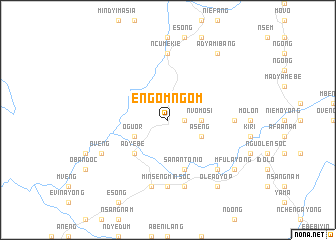 map of Engomngom